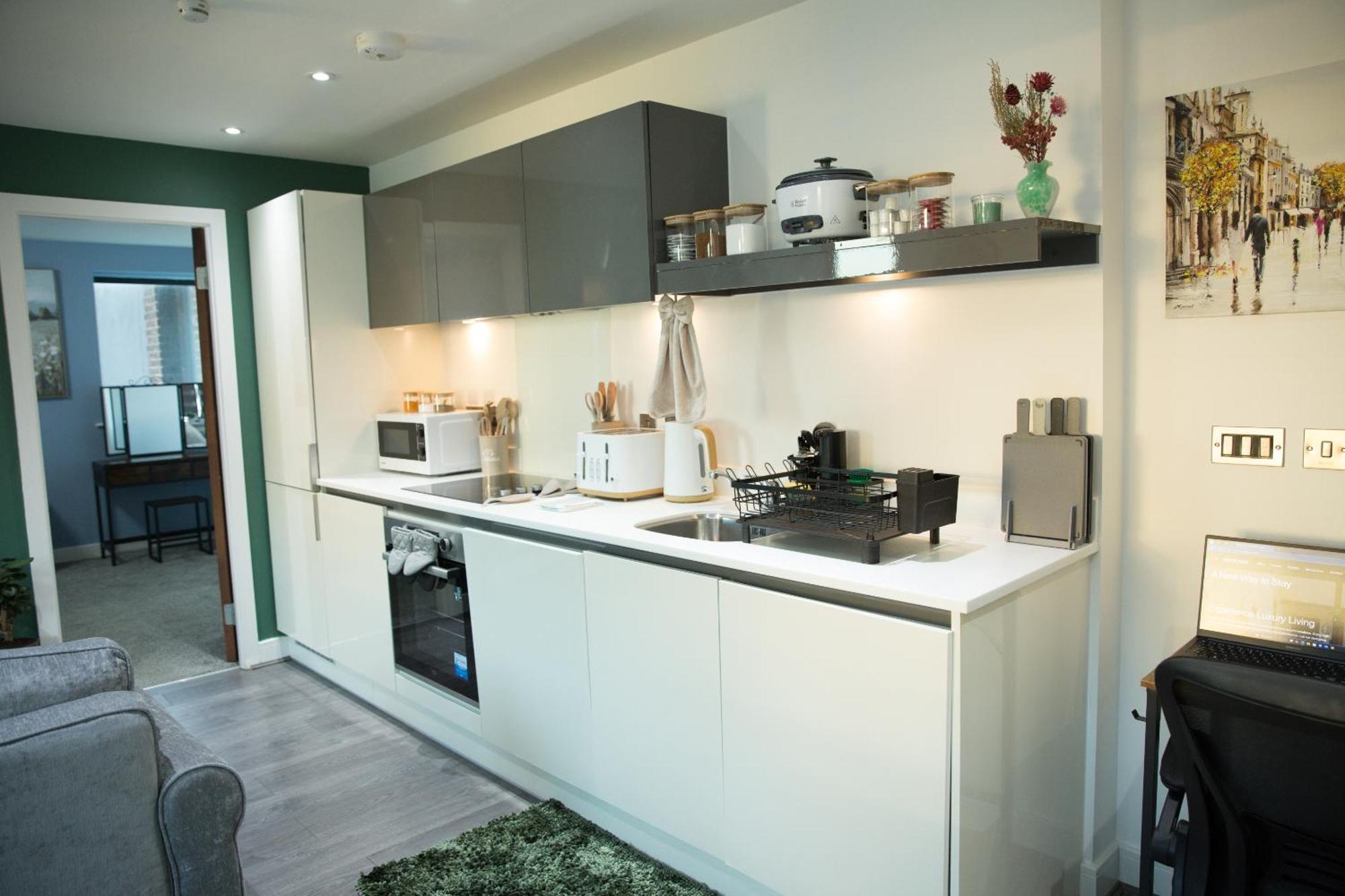 Sweet Stay, 2 Bed Apartment Birmingham Ruang foto