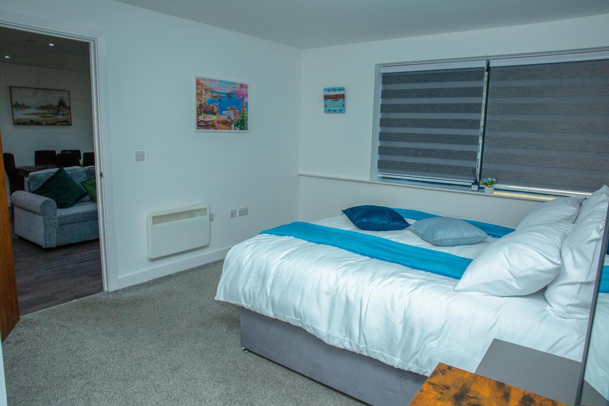 Sweet Stay, 2 Bed Apartment Birmingham Bagian luar foto