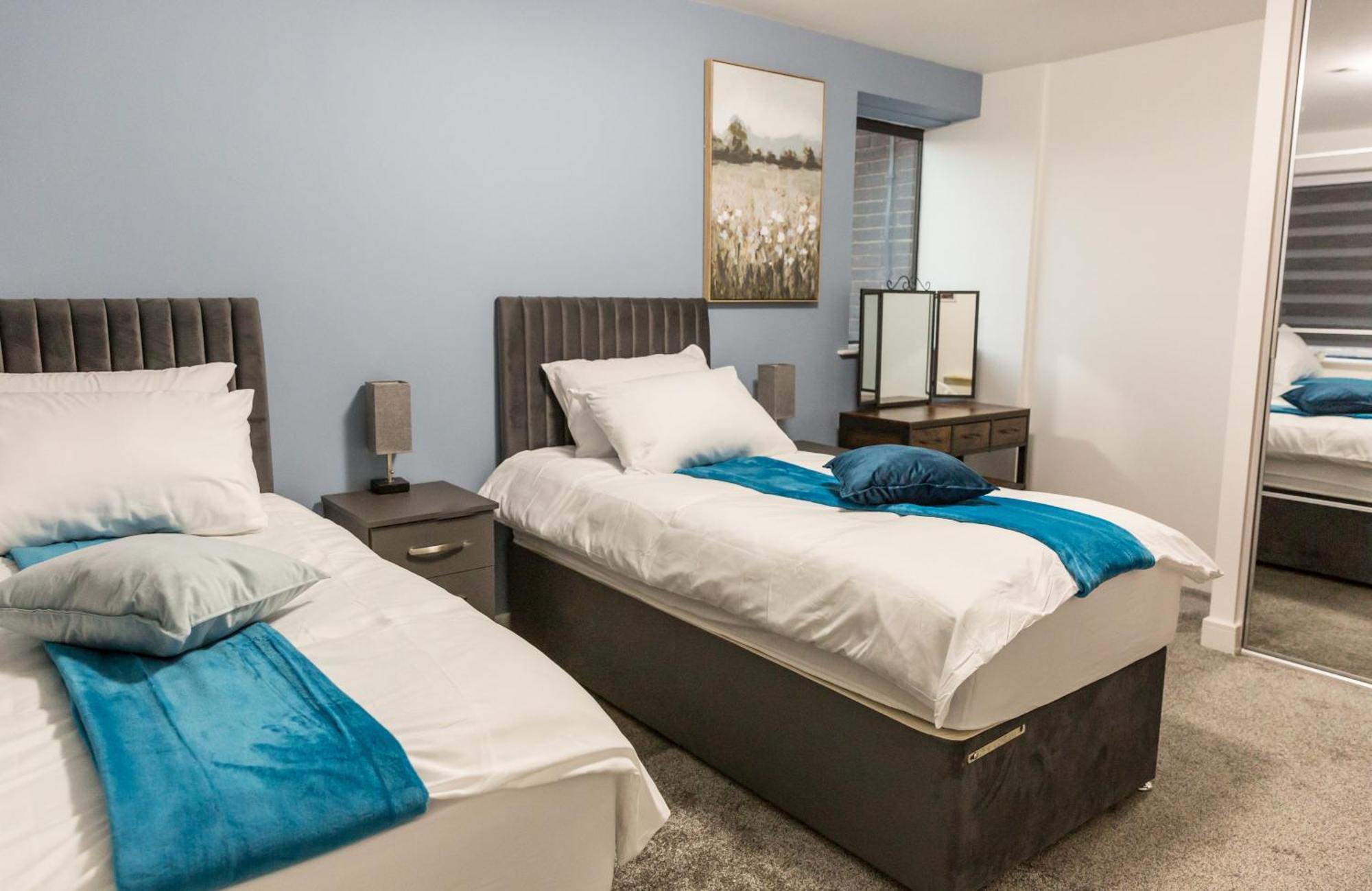 Sweet Stay, 2 Bed Apartment Birmingham Bagian luar foto
