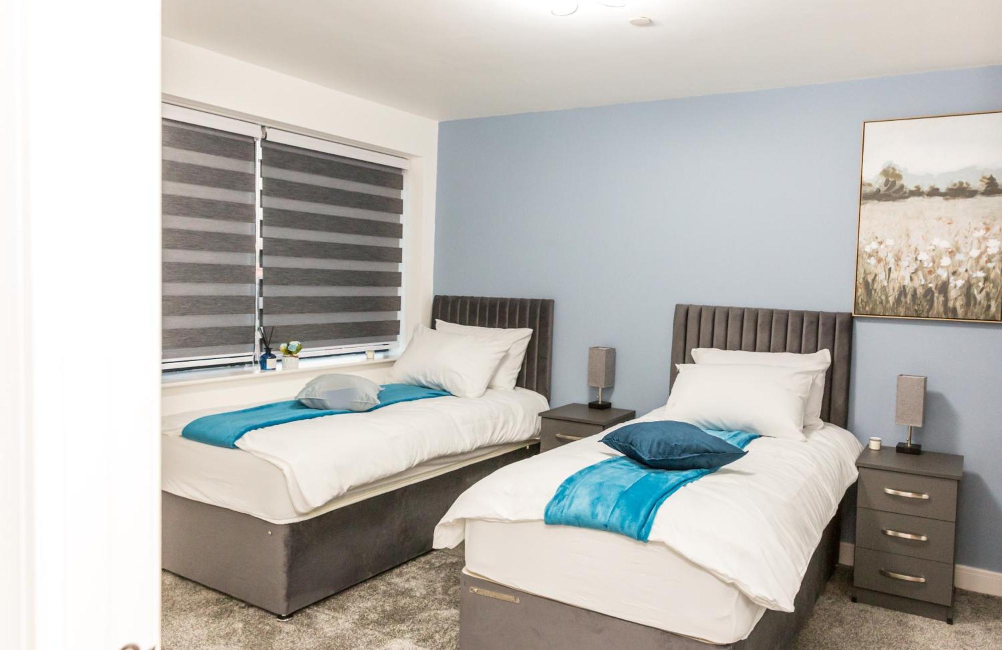 Sweet Stay, 2 Bed Apartment Birmingham Bagian luar foto