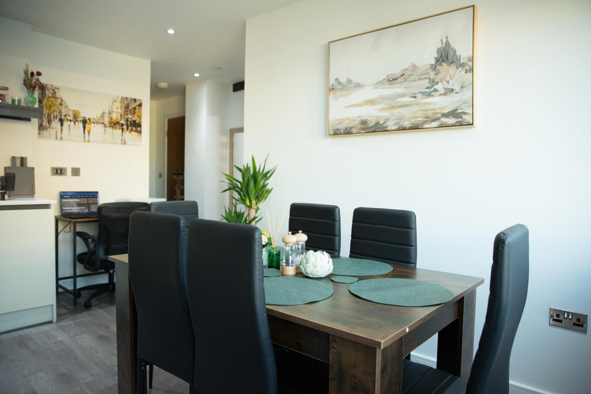 Sweet Stay, 2 Bed Apartment Birmingham Ruang foto