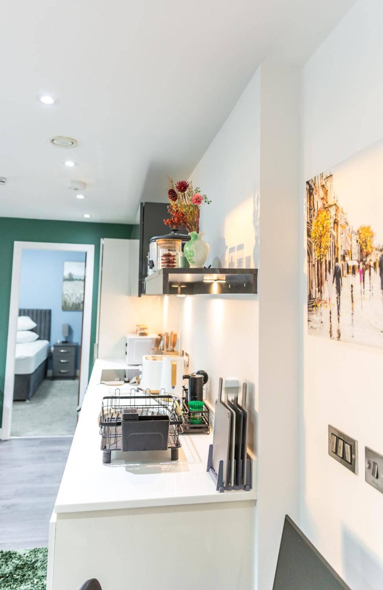 Sweet Stay, 2 Bed Apartment Birmingham Bagian luar foto