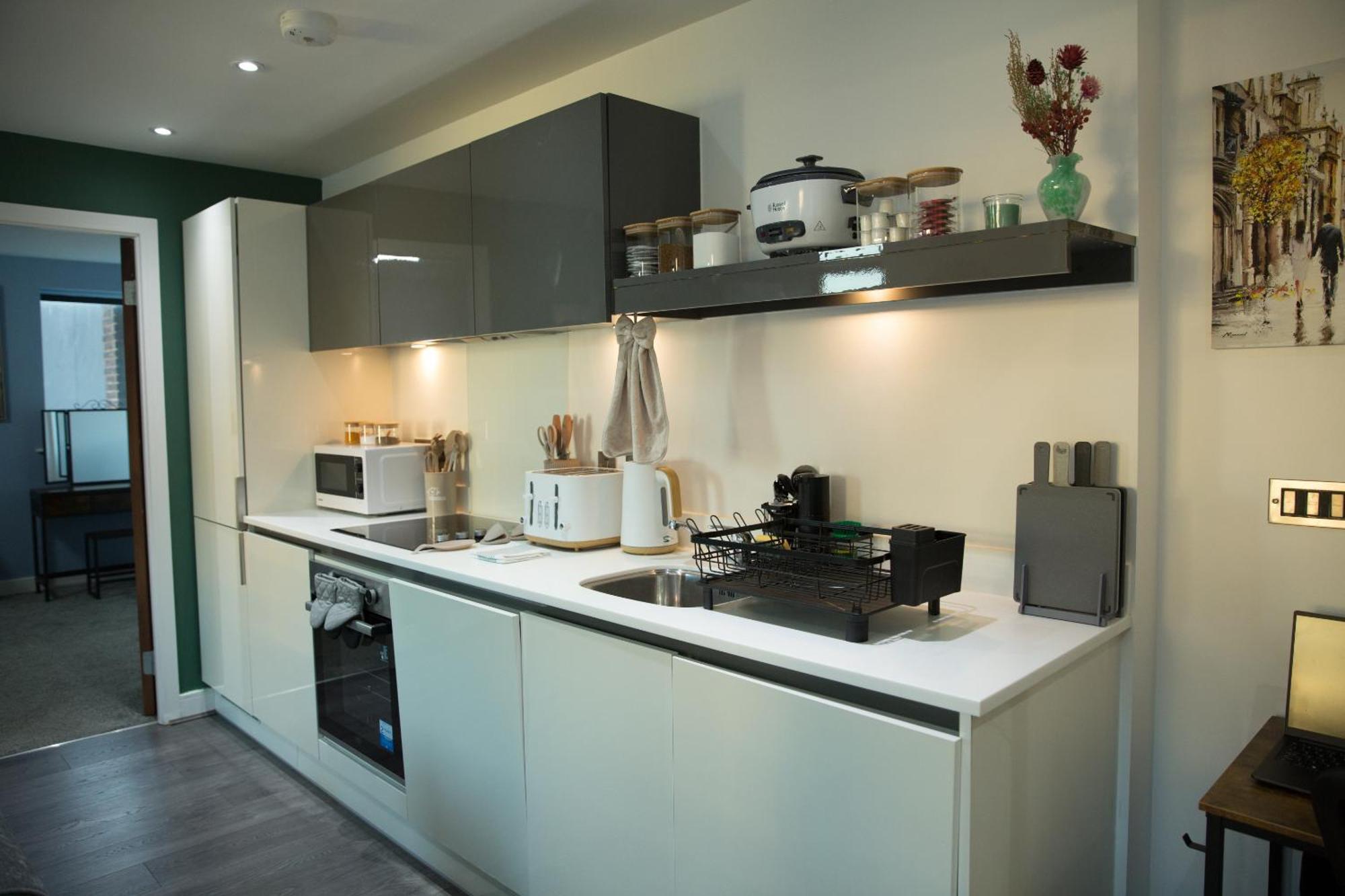 Sweet Stay, 2 Bed Apartment Birmingham Bagian luar foto