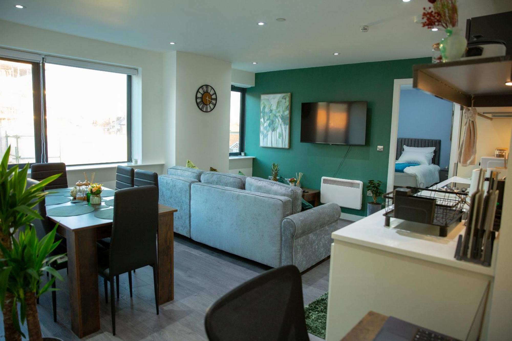 Sweet Stay, 2 Bed Apartment Birmingham Ruang foto
